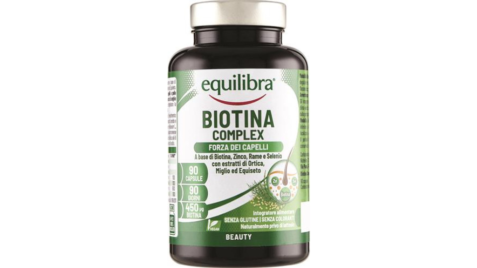 INTEGRATORE ALIMENTARE EQUILIBRA BIOTINA 90 CAPSULE