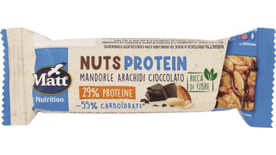 NUTS PROTEICHE ARACHIDI AL CIOCCOLATO