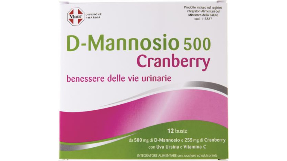 D-MANNOSIO 500 CRANBER