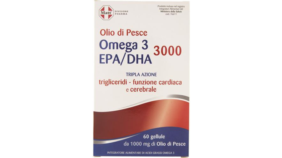 OMEGA 3 EPA-DHA3000 60 GELLULE