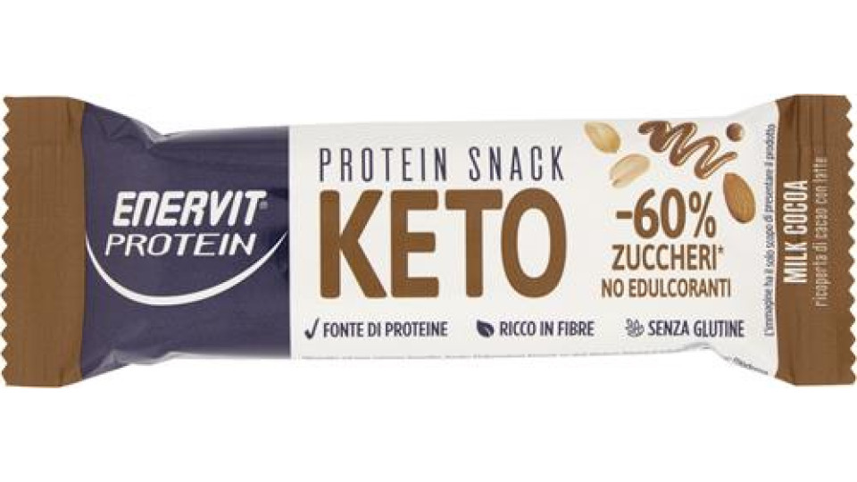BARRETTA PROTEICA KETO MILK COCOA