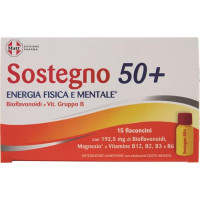 SOSTEGNO 50+ ENERGIA FISICA E MENTALE 15 FLACONCINI