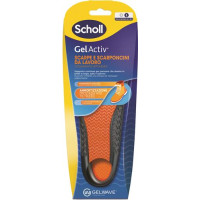 SCHOLL SOLETTE GEL ACTIV WORK UOMO