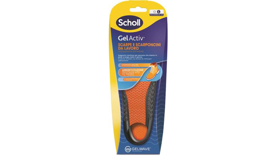 SCHOLL SOLETTE GEL ACTIV WORK UOMO