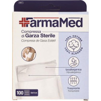 COMPRESSA GARZA STERILE 10X10CM 100 PEZZI