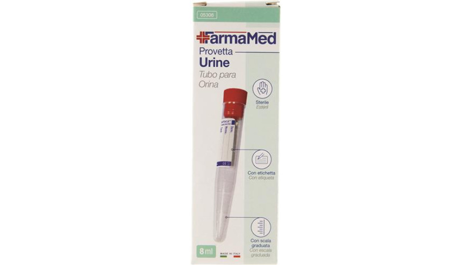 PROVETTA STERILE URINE 10ML
