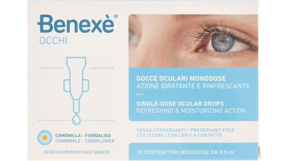 GOCCE OCULARI MONODOSE 10 FLACONCINI