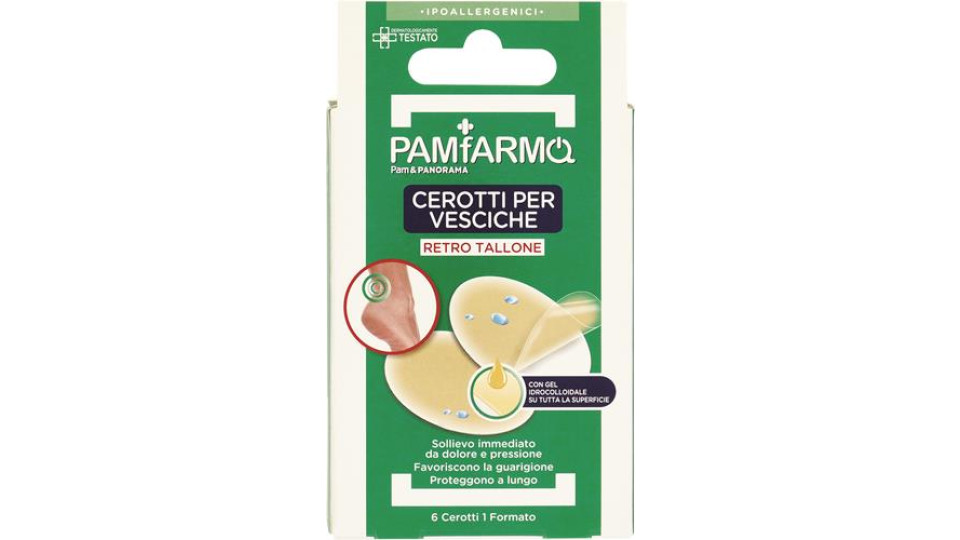 CEROTTI PER VESCICHE RETRO TALLONE 6 PEZZI