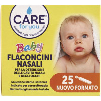 CARE FOR YOU FLACONCINI NASALI BABY MONODOSE 24 PZ DA 5 ML