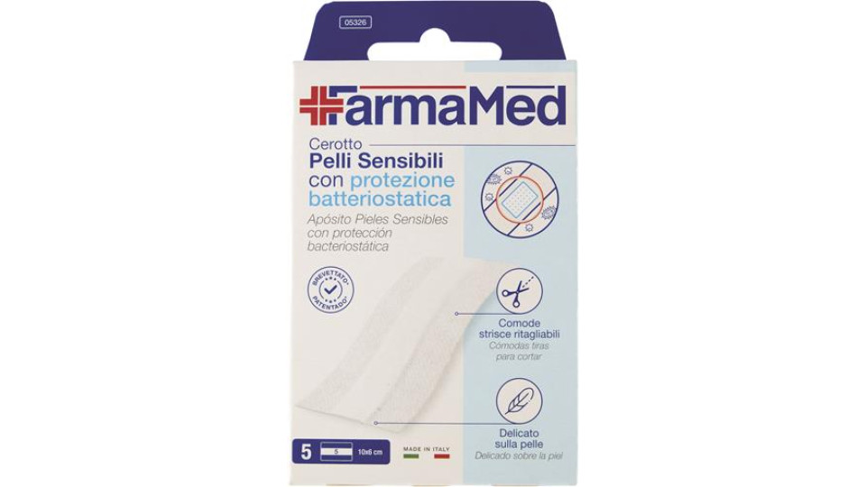 CEROTTI STRISCIA BS ABATOX TNT 6X10CM