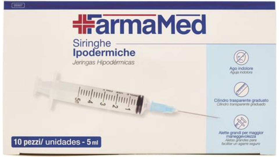SIRINGA 5ML 10 PEZZI