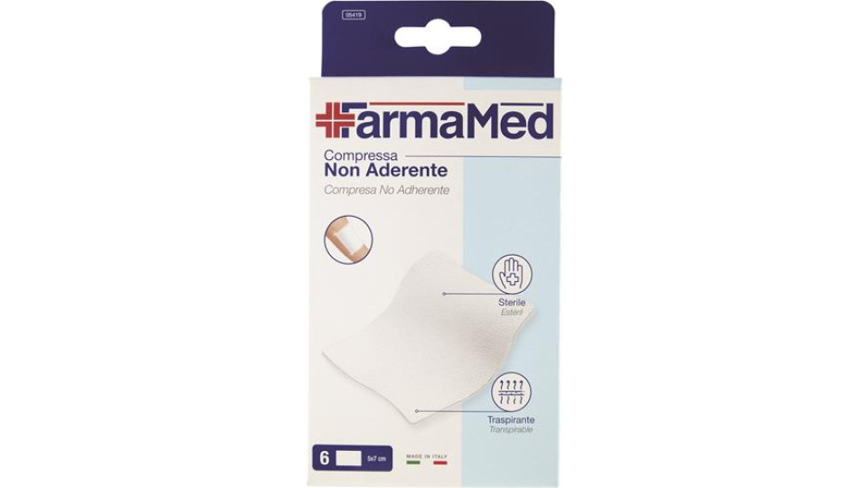 COMPRESSE NON ADERENTI ASSORBENTI