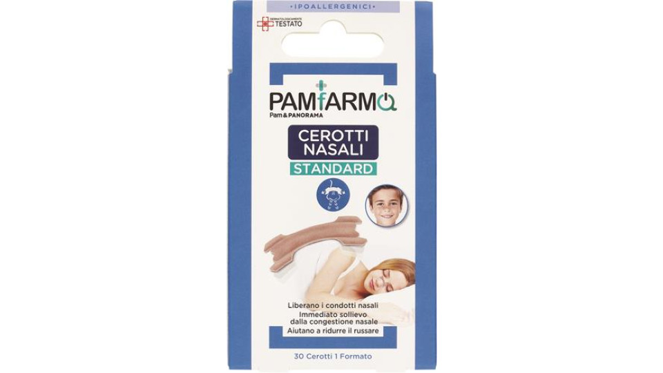 CEROTTI NASALI STANDARD 30PEZZI