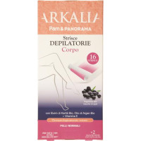 STRISCE DEPILATORIE CORPO PELLI NORMALI 16 PEZZI