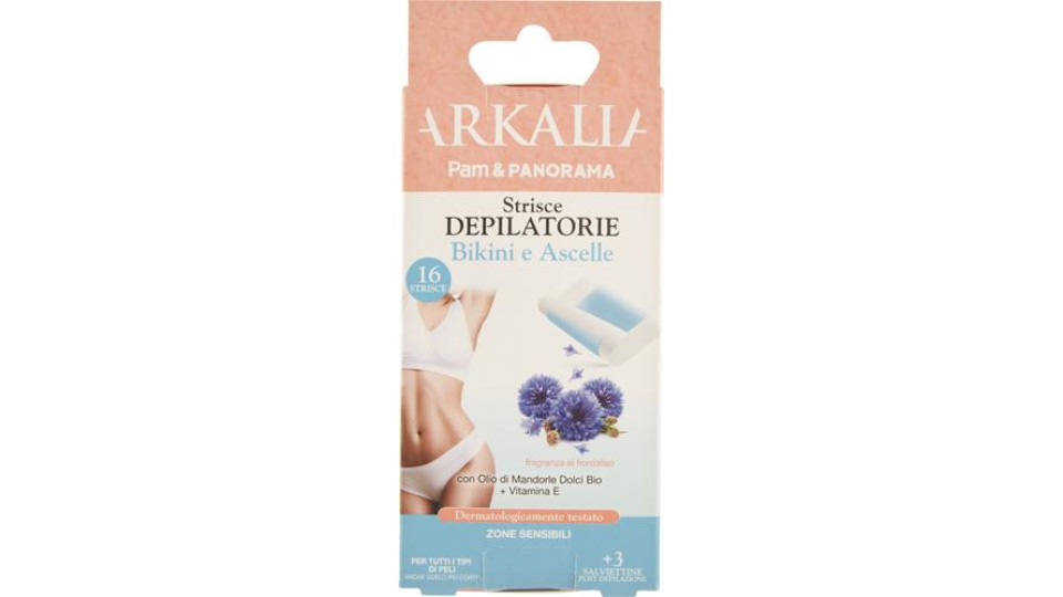 STRISCE DEPILATORIE BIKINI PELLI SENSIBILI