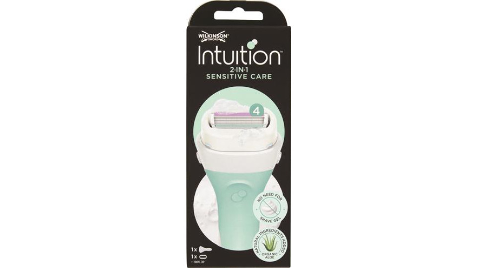RASOIO 2IN1 INTUITION SENSITIVE CARE