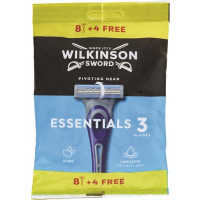 RASOIO EXTRA3 ESSENTIALS 8+4 PEZZI