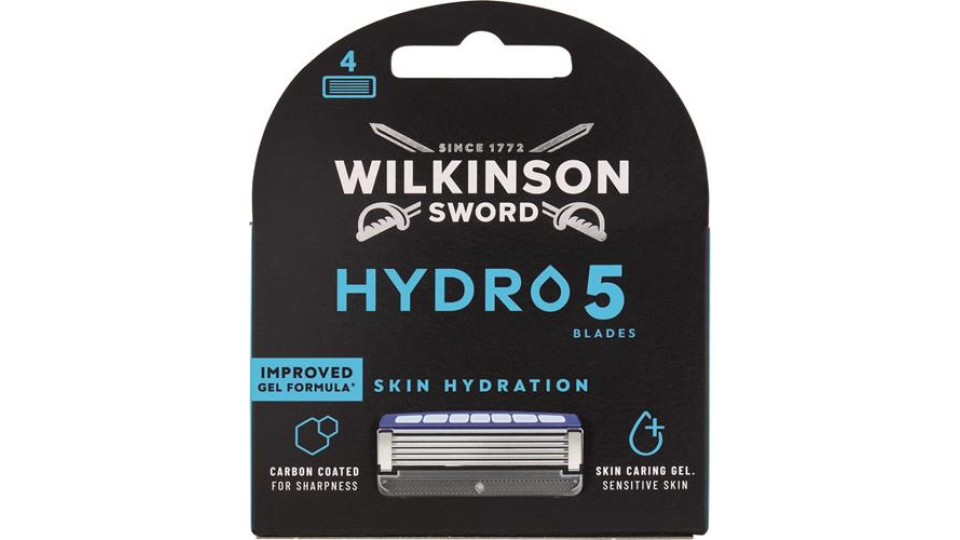 LAME HYDRO 5 SKIN PROTECTION 4 PEZZI