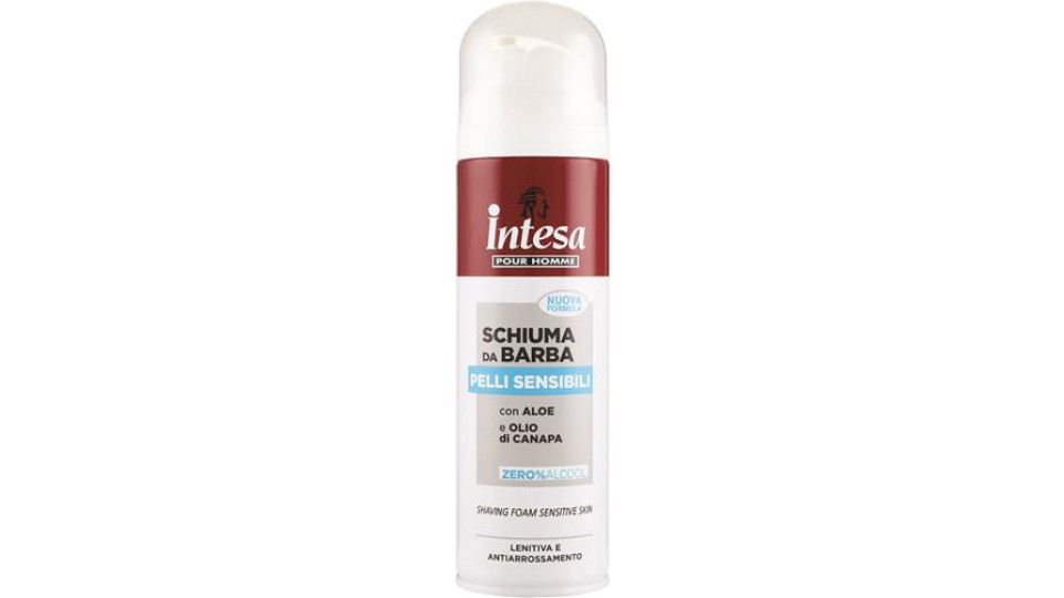 SCHIUMA BARBA PELLI SENSIBILI 300ML