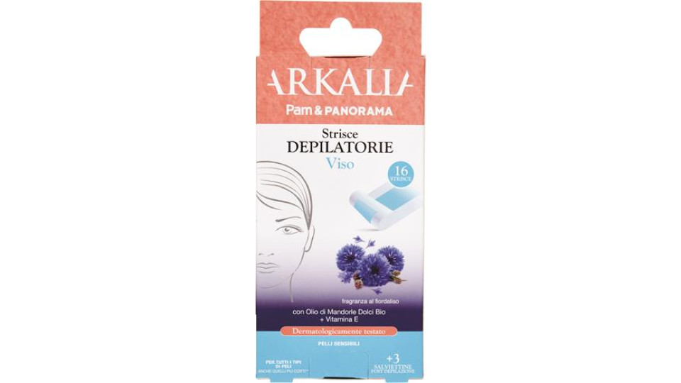 STRISCE DEPILATORIE VISO PELLI SENSIBILI