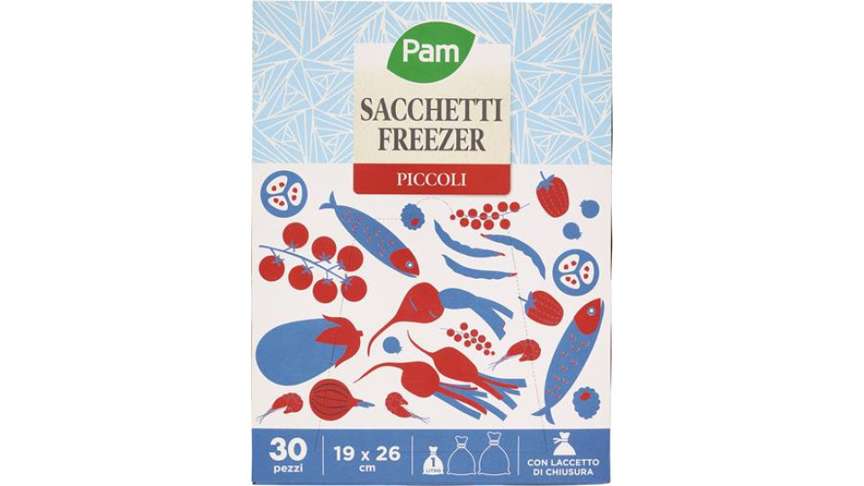 SACCHETTI FREEZER PICCOLI 30 PEZZI