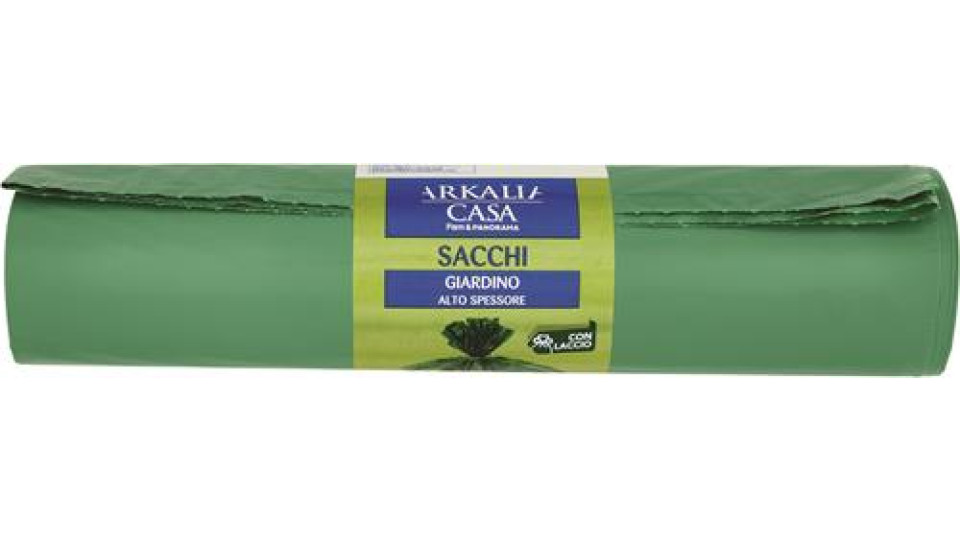 SACCO IMMONDIZIA CON LACCI 130LT 80X120CM 10 PEZZI