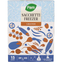 SACCHETTI FREEZER GRANDI 15 PEZZI