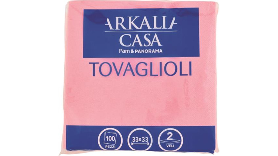 TOVAGLIOLI 2 VELI 33X33CM COLORATI