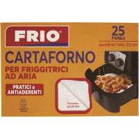 CARTAFORNO PER FRIGGITRICE AD ARIA QUADRATI