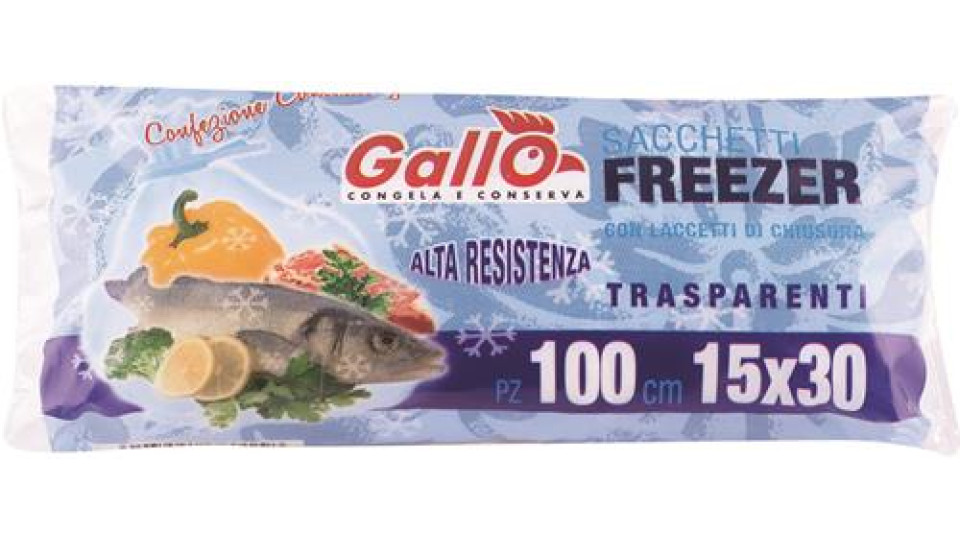 ROTOLO SACCHI FRIGO15X30 ALTA RESISTENZA - GRANDE FORMATO