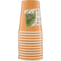 BICCHIERE CARTA + PLA 20 CL MANDARINO