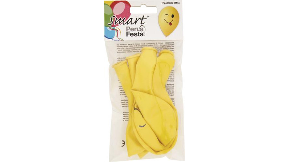 BUSTA 5 PALLONCINI SMILE