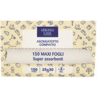 ASCIUGATUTTO IN FOGLI 150 PEZZI