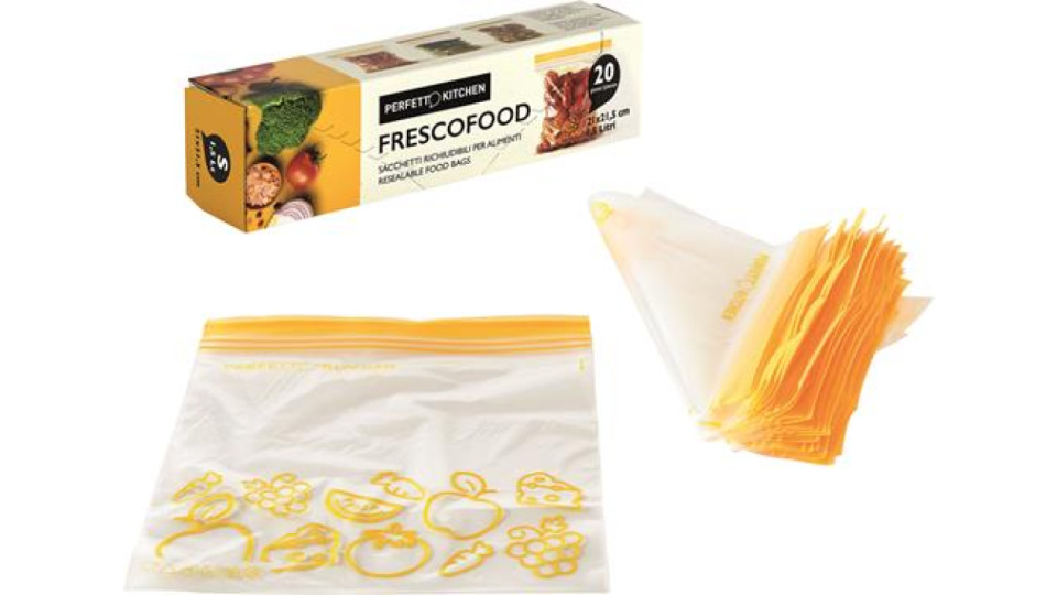 SACCHETTI FRIGO/CONGELATORE TG.L 10 PEZZI CM25.5XH33