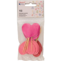 PICKS CUORE 15 PEZZI