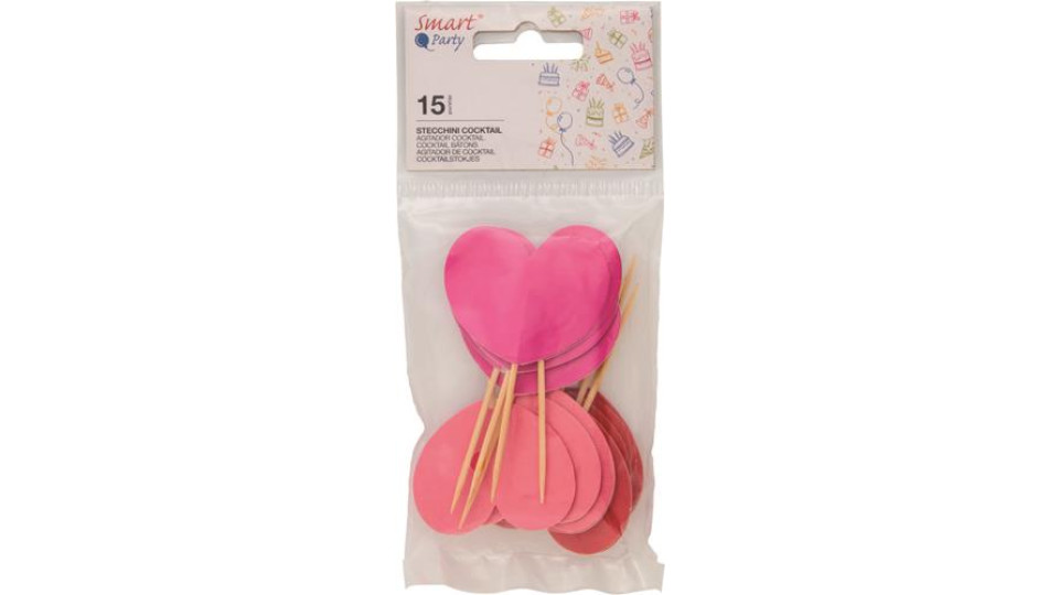 PICKS CUORE 15 PEZZI