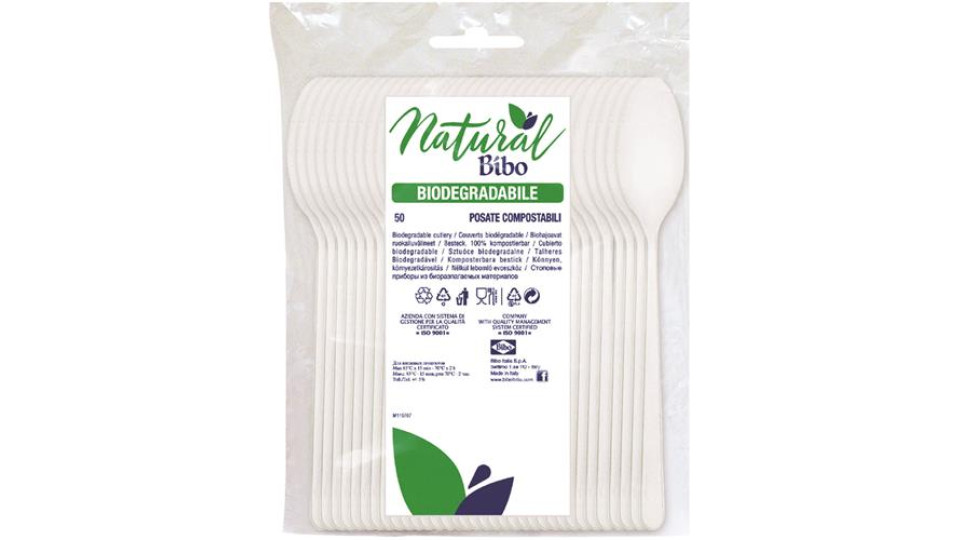 CUCCHIAIO BIANCO BIO