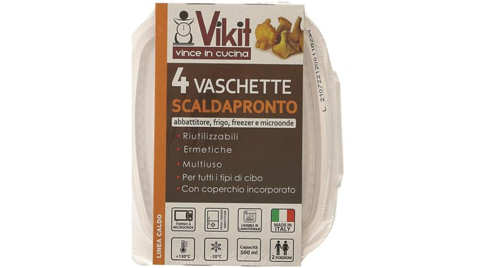 VASCHETTE PROPILENE FRIGO FREEZER MICRO 2PORZIONI