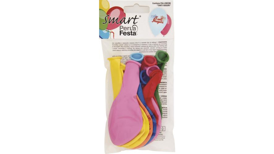 PALLONCINI TANTI AUGURI 10 PEZZI