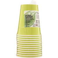 BICCHIERE CARTA + PLA20 CL GREEN