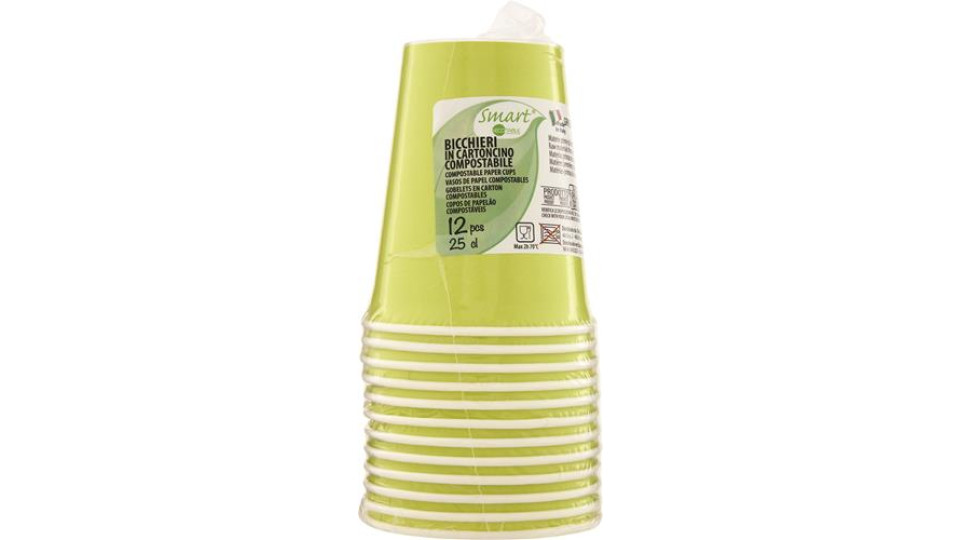 BICCHIERE CARTA + PLA20 CL GREEN