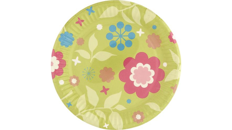 PIATTI 18CM COLORFUL 8 PEZZI