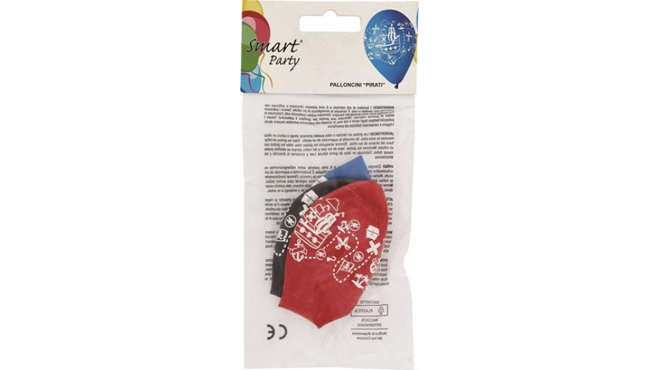 PALLONCINI PIRATES 3 PEZZI
