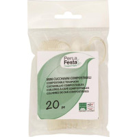 FINGER CUCCHIAINI PLASTICA 20 PEZZI