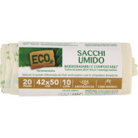 SACCO IMMONDIZIA PER UMIDO 10LT 42X50 20 PEZZI