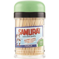 STUZZICADENTI IN BAMBU' CONTENITORE RIUTILIZZABILE PER SALE E PEPE