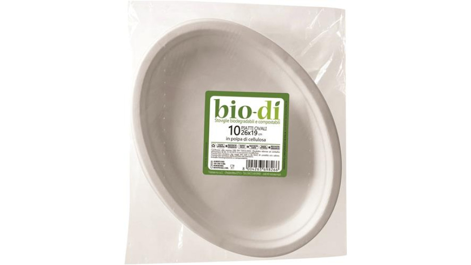 PIATTI OVALI BIO 26X19