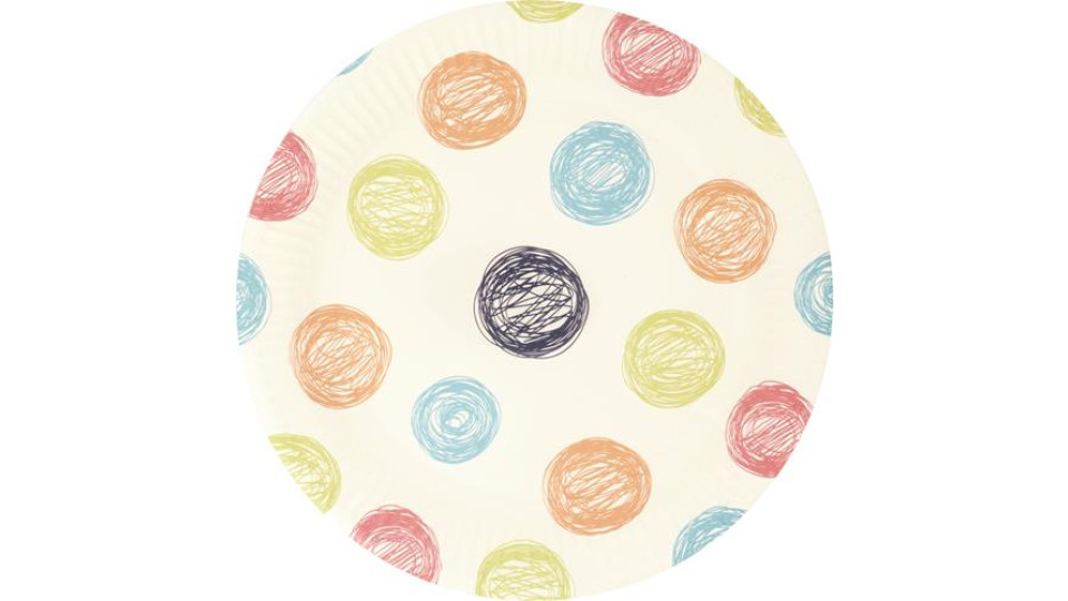 PIATTI 23CM SKETCH 8 PEZZI