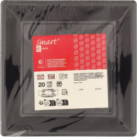 PIATTI REU MED18X18CM BLACK