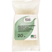 FINGER FORCHETTINE PLASTICA 20 PEZZI